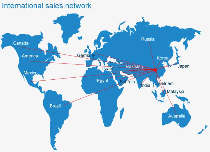 sales network of Haomei Machinery.jpg