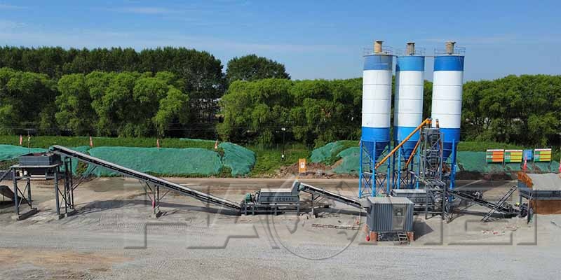 stabilized soil mixing plant